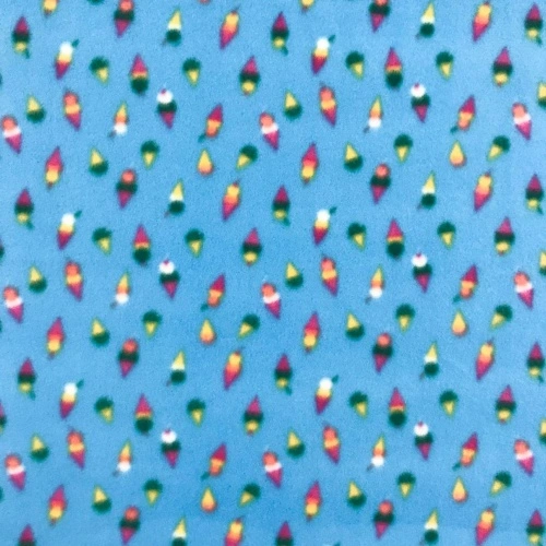 Soft Estampado - Sorvetes Fundo Azul - 100% Poliéster - 1,60m Largura - Variante 1 Soft Estampado - Sorvetes Fundo Azul - 100% Poliéster - 1,60m Largura - Variante 1