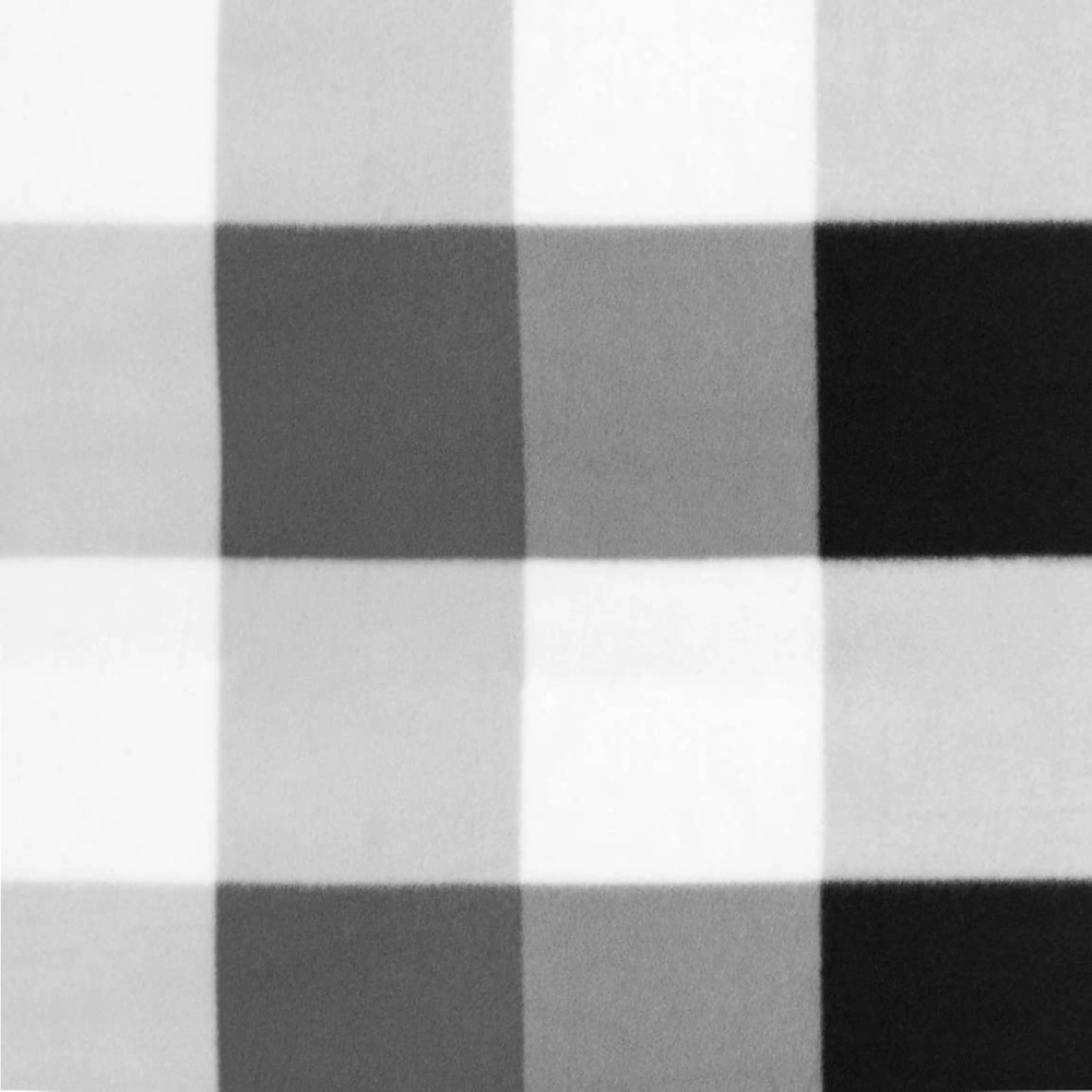 Soft Estampado - Xadrez Preto e Branco - 100% Poliéster - 1,60m Largura - Variante 1 Soft Estampado - Xadrez Preto e Branco - 100% Poliéster - 1,60m Largura - Variante 1