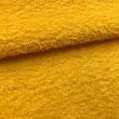 Tecido Felpa Atoalhado Toalha 100% Algodão 1,40m Largura - Amarelo ouro