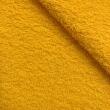Tecido Felpa Atoalhado Toalha 100% Algodão 1,40m Largura - Amarelo ouro