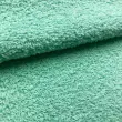 Tecido Felpa Atoalhado Toalha 100% Algodão 1,40m Largura - Verde bebê