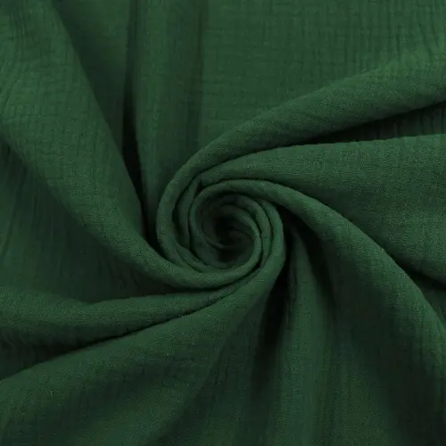 Tecido Fralda Gaze de Algodao Musselina Dupla 100% Algodão 1,32m Largura - Malva (verde musgo)