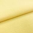 Tecido Fralda Gaze de Algodao Musselina Dupla 100% Algodão 1,32m Largura - Amarelo bebê