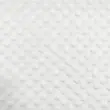 Tecido Manta Fleece Pipoquinha Bolha Revelo Poá 100% Poliéster 1,60m Largura - Branco