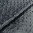 Tecido Manta Fleece Pipoquinha Bolha Revelo Poá 100% Poliéster 1,60m Largura - Cinza medio Tecido Manta Fleece Pipoquinha Bolha Revelo Poá 100% Poliéster 1,60m Largura - Cinza medio