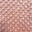 Tecido Manta Fleece Pipoquinha Bolha Revelo Poá 100% Poliéster 1,60m Largura - Rosê Tecido Manta Fleece Pipoquinha Bolha Revelo Poá 100% Poliéster 1,60m Largura - Rosê