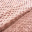 Tecido Manta Fleece Pipoquinha Bolha Revelo Poá 100% Poliéster 1,60m Largura - Rosê Tecido Manta Fleece Pipoquinha Bolha Revelo Poá 100% Poliéster 1,60m Largura - Rosê