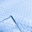 Tecido Manta Fleece Pipoquinha Bolha Revelo Poá 100% Poliéster 1,60m Largura - Azul bebê Tecido Manta Fleece Pipoquinha Bolha Revelo Poá 100% Poliéster 1,60m Largura - Azul bebê
