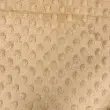 Tecido Manta Fleece Pipoquinha Bolha Revelo Poá 100% Poliéster 1,60m Largura - Bege Tecido Manta Fleece Pipoquinha Bolha Revelo Poá 100% Poliéster 1,60m Largura - Bege