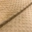 Tecido Manta Fleece Pipoquinha Bolha Revelo Poá 100% Poliéster 1,60m Largura - Bege Tecido Manta Fleece Pipoquinha Bolha Revelo Poá 100% Poliéster 1,60m Largura - Bege
