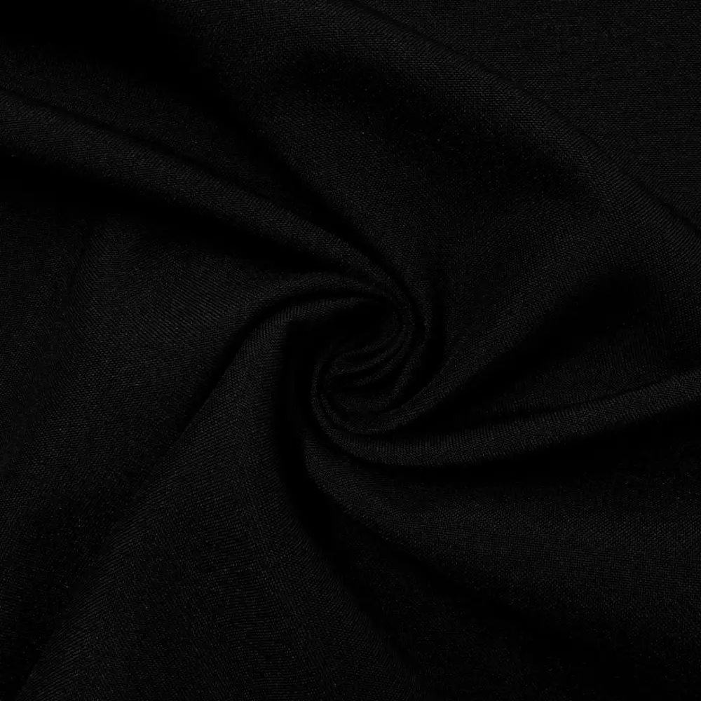 Tecido Oxford Liso 100% Poliéster 1,50m Largura - Preto Tecido Oxford Liso 100% Poliéster 1,50m Largura - Preto