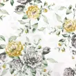 Tecido Percal 200 Fios Estampado - Flores Romantique - 2,50m Largura - Variante 1 Tecido Percal 200 Fios Estampado - Flores Romantique - 2,50m Largura - Variante 1