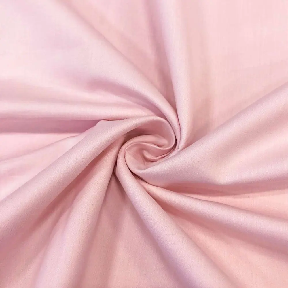 Tecido Percal 200 Fios Liso 100% Algodão 2,50m Largura - Rosa bebê Tecido Percal 200 Fios Liso 100% Algodão 2,50m Largura - Rosa bebê