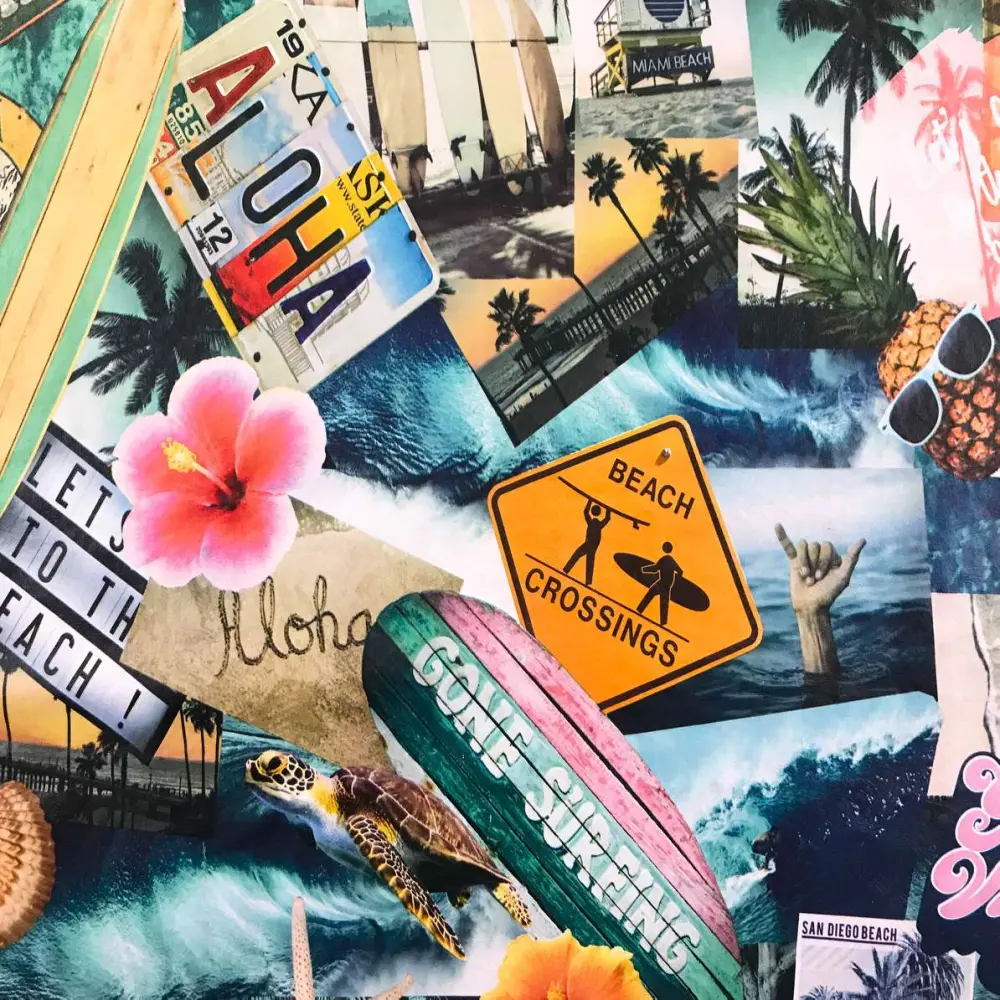 Tecido Sintético PVC Estampado Aloha 100% Poliéster 1,40m Largura - Cor unica Tecido Sintético PVC Estampado Aloha 100% Poliéster 1,40m Largura - Cor unica