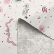 Tecido Sintético PVC Estampado Bailarina 100% Poliéster 1,40m Largura - Cor unica Tecido Sintético PVC Estampado Bailarina 100% Poliéster 1,40m Largura - Cor unica