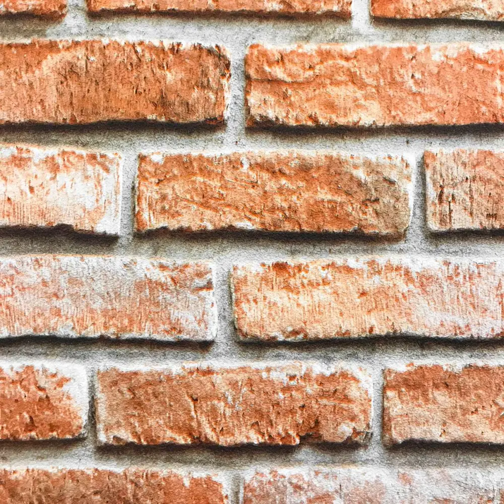 Tecido Sintético PVC Estampado Tijolinho 100% Poliéster 1,40m Largura - Cor unica Tecido Sintético PVC Estampado Tijolinho 100% Poliéster 1,40m Largura - Cor unica