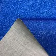 Tecido Sintético PVC Glitter 100% Poliéster 1,40m Largura - Azul royal Tecido Sintético PVC Glitter 100% Poliéster 1,40m Largura - Azul royal