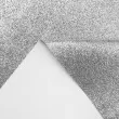 Tecido Sintético PVC Glitter 100% Poliéster 1,40m Largura - Prata Tecido Sintético PVC Glitter 100% Poliéster 1,40m Largura - Prata
