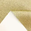 Tecido Sintético PVC Glitter 100% Poliéster 1,40m Largura - Dourado Tecido Sintético PVC Glitter 100% Poliéster 1,40m Largura - Dourado