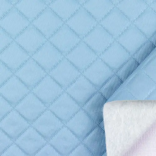 Tecido Sintético PVC Matelado Liso 100% Poliéster 1,40m Largura - Azul bebê Tecido Sintético PVC Matelado Liso 100% Poliéster 1,40m Largura - Azul bebê