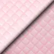 Tecido Sintético PVC Matelado Metalizado 100% Poliéster 1,40m Largura - Rosa bebê Tecido Sintético PVC Matelado Metalizado 100% Poliéster 1,40m Largura - Rosa bebê