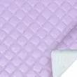 Tecido Sintético PVC Matelado Metalizado 100% Poliéster 1,40m Largura - Lilás Tecido Sintético PVC Matelado Metalizado 100% Poliéster 1,40m Largura - Lilás