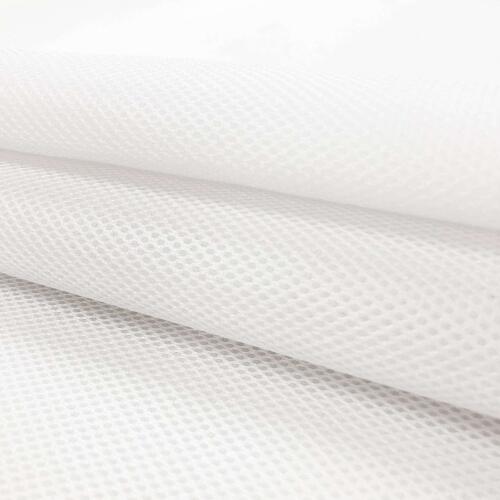 Tecido Tela Spacer 3D Mesh 100% Poliamida 1,55m Largura - Branco