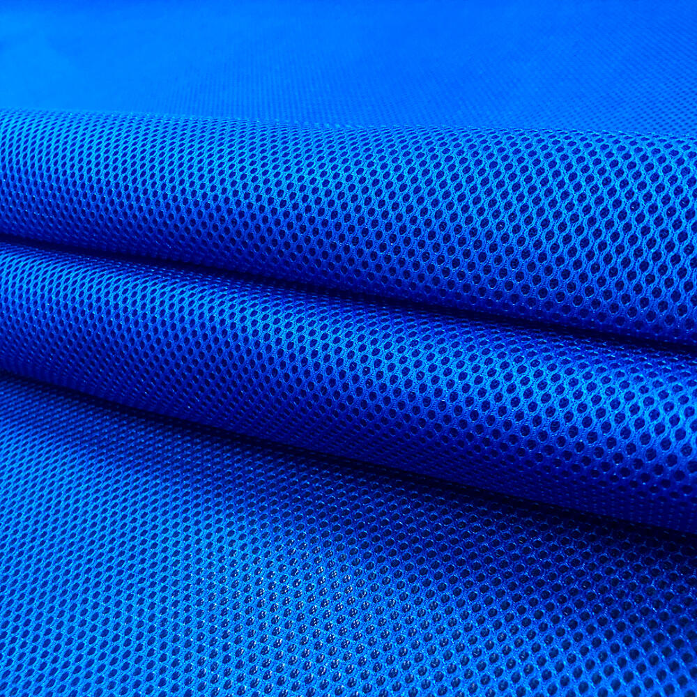 Tecido Tela Spacer 3D Mesh 100% Poliamida 1,55m Largura - Azul bic