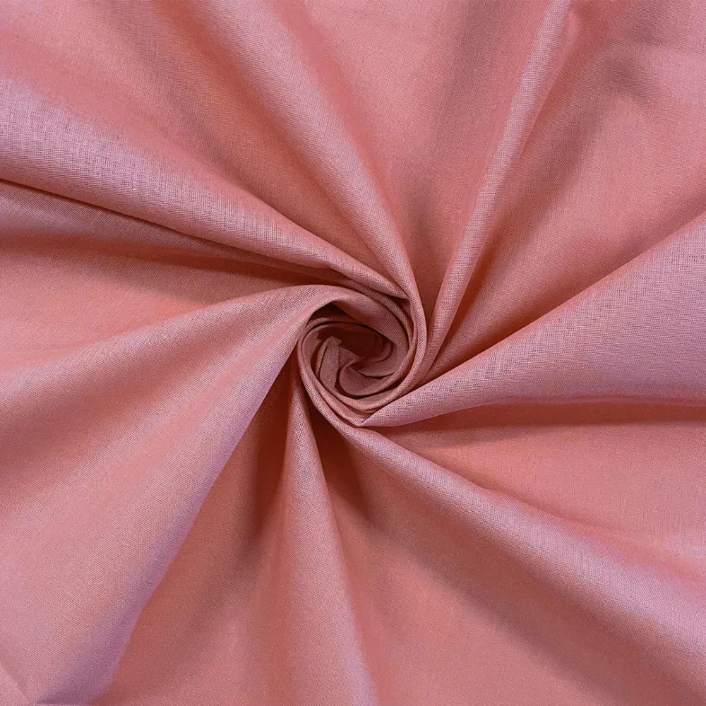 Tecido Textoleen Liso 50% Algodão 50% Poliester 1,40m largura - Rosa envelhecido Tecido Textoleen Liso 50% Algodão 50% Poliester 1,40m largura - Rosa envelhecido