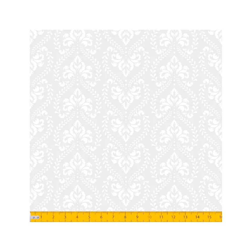 Tecido Tricoline - Arabescos - 100% Algodão - 1,50m largura - Variante 203 Tecido Tricoline - Arabescos - 100% Algodão - 1,50m largura - Variante 203