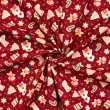 Tecido Tricoline - Biscoitinhos de Natal - 100% Algodão - 1,50m largura - Variante 1