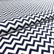 Tecido Tricoline - Chevron Médio - 100% Algodão - Variante 2 Tecido Tricoline - Chevron Médio - 100% Algodão - Variante 2