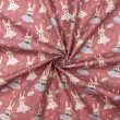 Tecido Tricoline - Coelha Bailarina - 100% Algodão - 1,50m largura - Variante 1