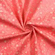 Tecido Tricoline - Coração Desenhado - 100% Algodão - 1,50m largura - Coral Tecido Tricoline - Coração Desenhado - 100% Algodão - 1,50m largura - Coral
