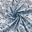 Tecido Tricoline Estampada Ramos Florais 100% Algodão 1,50m largura - Variante 1 Tecido Tricoline Estampada Ramos Florais 100% Algodão 1,50m largura - Variante 1