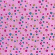 Tecido Tricoline Estampado - Patinhas Coloridas - 100% Algodão - 1,50m largura - Variante 10