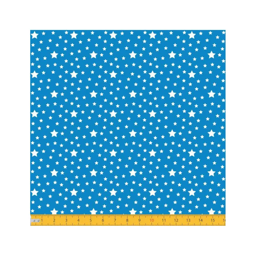 Tecido Tricoline - Estrelinhas - 100% Algodão - 1,50m largura - Variante 94