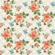 Tecido Tricoline - Floral com Ratan - 100% Algodão - 1,50m largura - Variante 1 Tecido Tricoline - Floral com Ratan - 100% Algodão - 1,50m largura - Variante 1