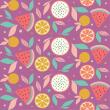 Tecido Tricoline - Frutas Tropicais - 100% Algodão - 1,50m largura - Variante 2