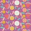 Tecido Tricoline - Frutas Tropicais - 100% Algodão - 1,50m largura - Variante 2