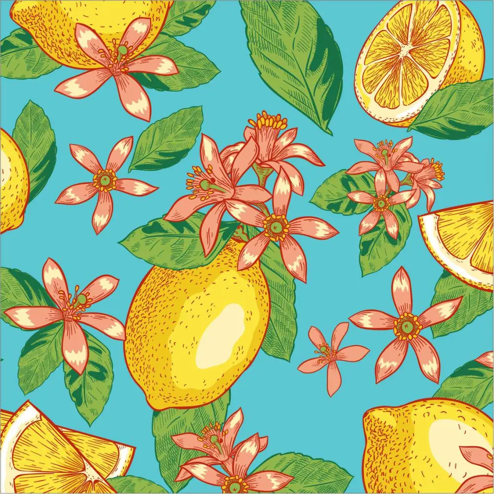 Tecido Tricoline - Limão Siciliano - 100% Algodão - 1,50m largura - Variante 1 Tecido Tricoline - Limão Siciliano - 100% Algodão - 1,50m largura - Variante 1