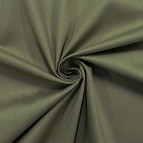 Tecido Tricoline Lisa 100% Algodão 1,50m largura - Verde militar