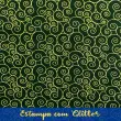 Tecido Tricoline Natal - Composê Glitter Dourado - 100% Algodão - 1,50m largura - Variante 59