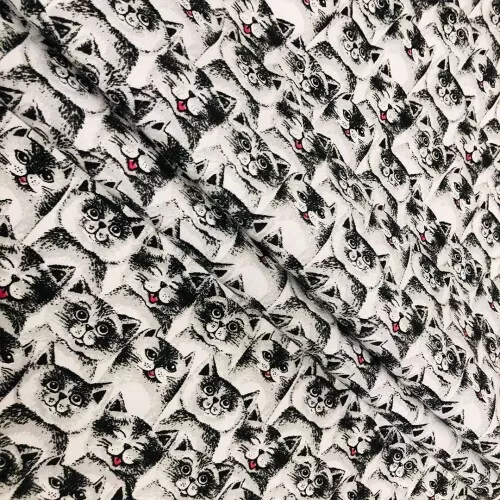 Tecido Tricoline Promocional Estampas Diversas 100% Algodão 1,50m largura - Variante 19 Tecido Tricoline Promocional Estampas Diversas 100% Algodão 1,50m largura - Variante 19