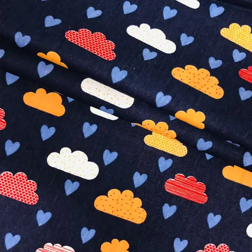 Tecido Tricoline Promocional Estampas Diversas 100% Algodão 1,50m largura - Variante 9 Tecido Tricoline Promocional Estampas Diversas 100% Algodão 1,50m largura - Variante 9