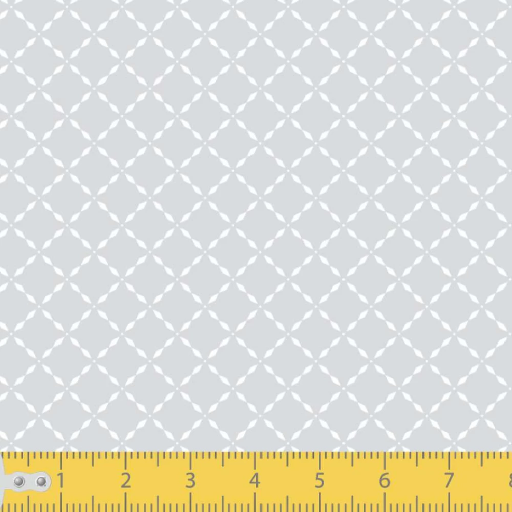 Tecido Tricoline - Losango Pontilhado - 100% Algodão - 1,50m largura - Variante 91 Tecido Tricoline - Losango Pontilhado - 100% Algodão - 1,50m largura - Variante 91