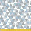 Tecido Tricoline - Triângulos Geométricos - 100% Algodão - 1,50m largura - Variante 3