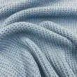 Tecido Tricot Liso em Metro 50% Algodão 50% Acrílico 0,95m Largura - Azul bebê
