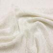 Tecido Tricot Losango em Metro 50% Algodão 50% Acrílico 1,00m Largura - Branco
