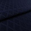 Tecido Tricot Losango em Metro 50% Algodão 50% Acrílico 1,00m Largura - Azul marinho